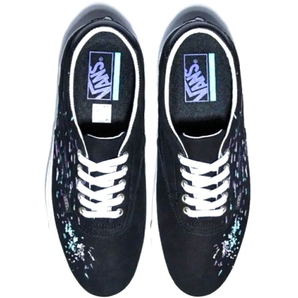 Vans NIB Acer low top embroidered Splatter paint detail